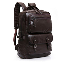 Load image into Gallery viewer, Cow Genuine Leather Men Backpacks