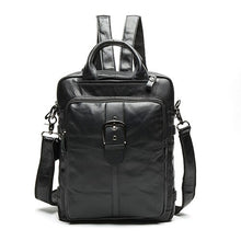 Load image into Gallery viewer, Genuine Leather Men Backpack