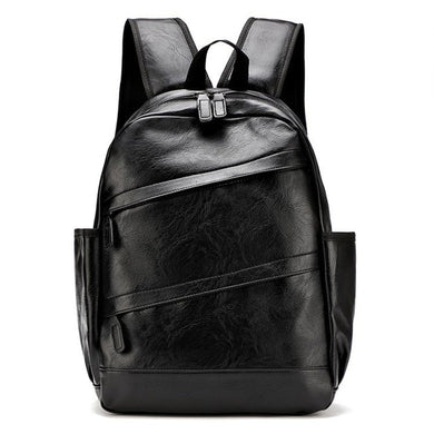 PU Leather Men Backpack
