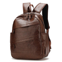 Load image into Gallery viewer, PU Leather Men Backpack
