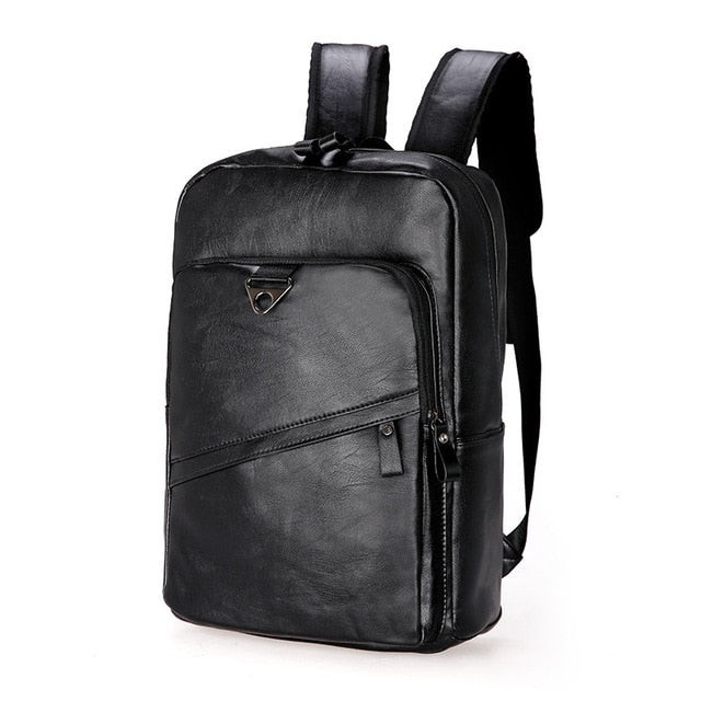 Leather Travel Man Backpack
