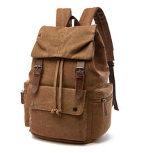Load image into Gallery viewer, Korean Solid Canvas Backpack