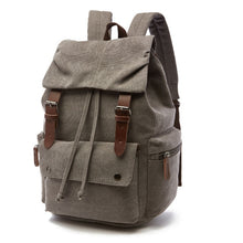 Load image into Gallery viewer, Korean Solid Canvas Backpack