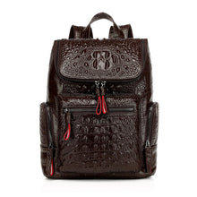 Load image into Gallery viewer, Crocodile Genuine Leather Men Backpack