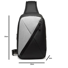 Load image into Gallery viewer, USB Interface Men Backpack